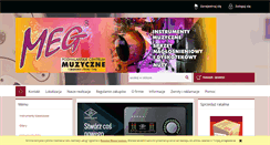 Desktop Screenshot of megsklep.pl